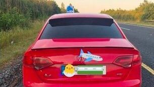 <p>The Audi A4 was seized from an unaccompanied learner (17) caught doing 174kph. Photo: An Garda Síochána Laois Offaly </p> <p>The Audi A4 was seized from an unaccompanied learner (17) caught doing 174kph. Photo: An Garda Síochána Laois Offaly </p>