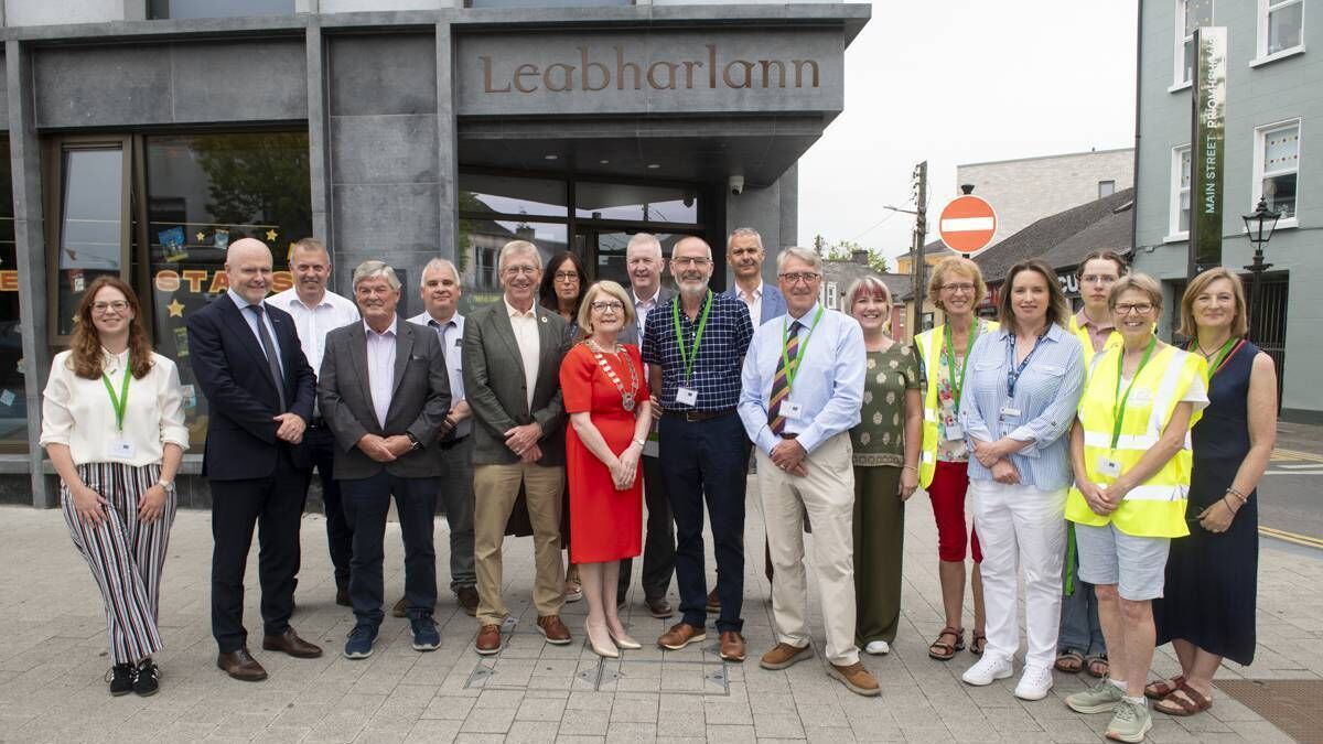 Pride in Portlaoise shines through during judges’ visit