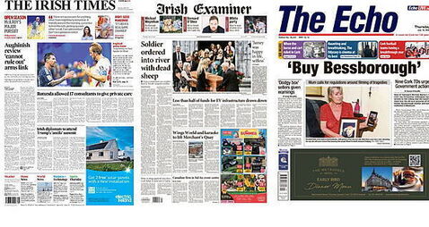What the papers say: Thursday's front pages