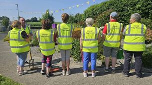 <p>Members of the Clough Tidy Towns committee</p> <p>Members of the Clough Tidy Towns committee</p>