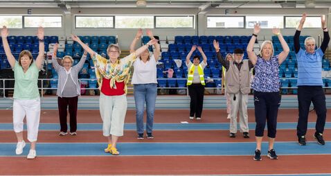 Laois groups takes part in Age Friendly Sports Day