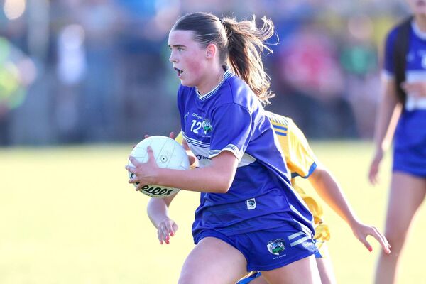 Laois's Chelsey Dooley drives forward against Roscommon 	 Photo: Paul Dargan