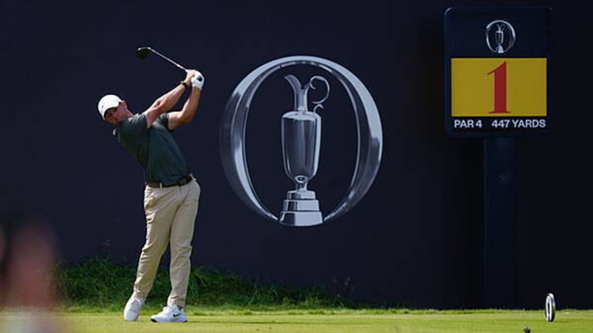 Rory McIlroy facing uphill battle to charge into Open contention on final day