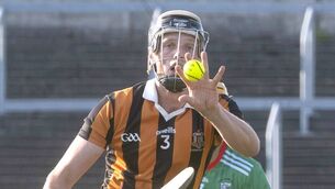 <p>Darragh Duggan (Camross) gaining possession in their SHC Rd 2 win over Rathdowney/Errill Photo: Denis Byrne</p> <p>Darragh Duggan (Camross) gaining possession in their SHC Rd 2 win over Rathdowney/Errill Photo: Denis Byrne</p>