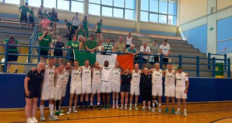 Laois men play their part in superb FIBA Open run for Ireland masters teams 