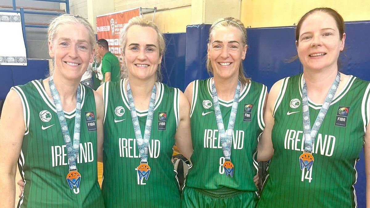 Portlaoise Panthers quartet and Grogan scoop silver at inaugural FIBA Masters Open