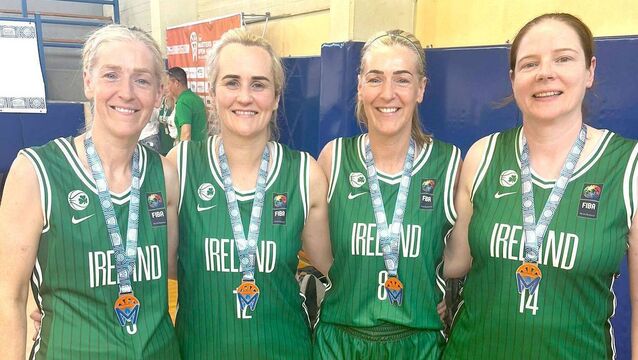 Portlaoise Panthers quartet and Grogan scoop silver at inaugural FIBA Masters Open 