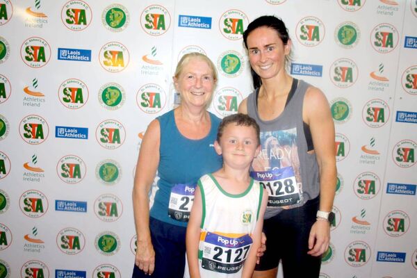 Three generations of the Behan family competing in the Fit4Life League