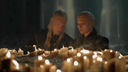 Plotting all around as Rhaenyra faces enemies near and far