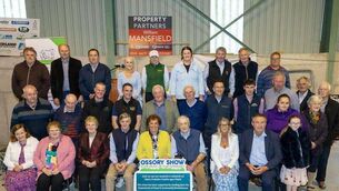<p>Sponsors and committee members with ISA National President Freda Kinnarney at the launch of the Ossory Show 2026 to be held on Sunday 26 July at the Showgrounds, Coolfin, Rathdowney Photo: Alf Harvey</p> <p>Sponsors and committee members with ISA National President Freda Kinnarney at the launch of the Ossory Show 2026 to be held on Sunday 26 July at the Showgrounds, Coolfin, Rathdowney Photo: Alf Harvey</p>
