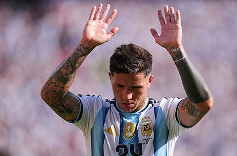 Enzo Fernandez to 'keep giving his all' for Argentina after World