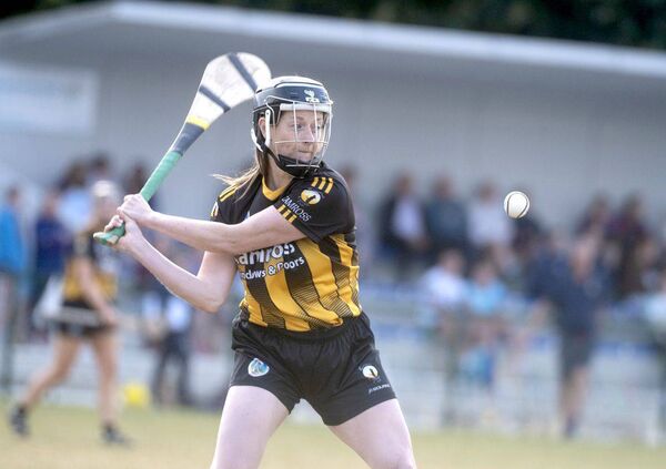 Niamh Dollard (Camross) delivering this sliotar long against St Brigid's Photo: Denis Byrne Niamh Dollard (Camross) delivering this sliotar long against St Brigid's Photo: Denis Byrne