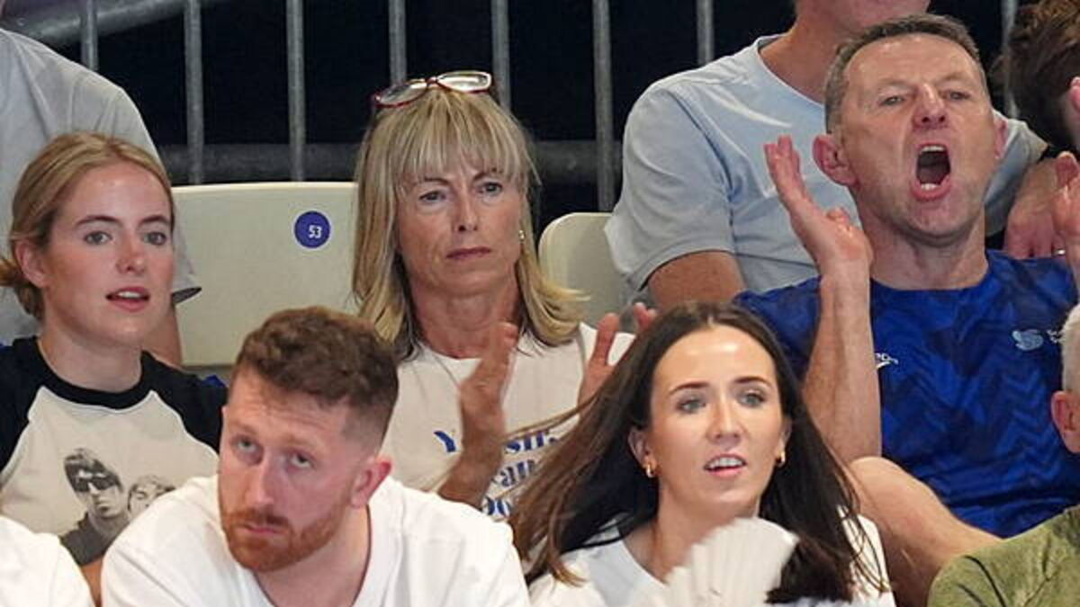 Madeleine McCann’s brother cheered on by parents at Commonwealth Games