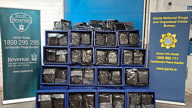 Gardaí seize close to €8 million worth of drugs at Dublin Port Gardaí seize close to €8 million worth of drugs at Dublin Port