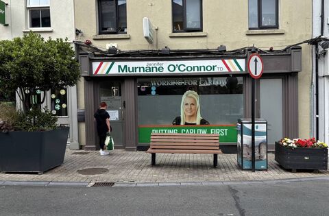 Graffiti sparks alarm as politician reveals phone calls and voicemail threats forced office closure - News - Laois Nationalist