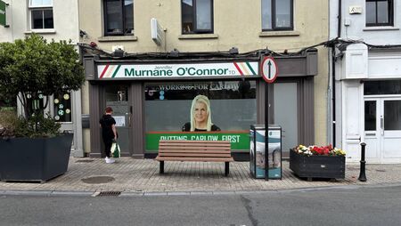 Graffiti sparks alarm as politician reveals phone calls and voicemail threats forced office closure