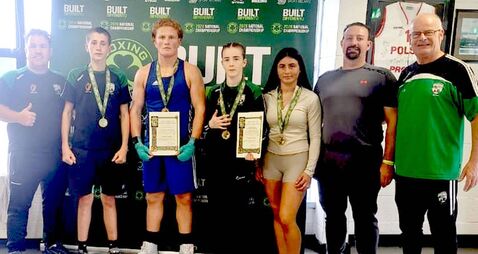 Two gold and two silver for Portlaoise Boxing Club in National U/15 and U/17 Championships