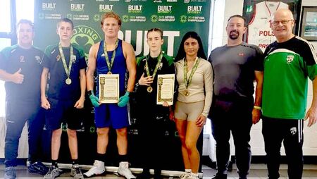 Two gold and two silver for Portlaoise Boxing Club in National U/15 and U/17 Championships