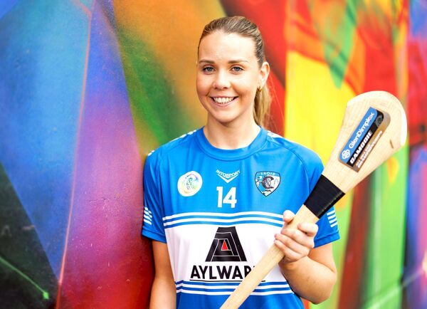 Laois captain Aimee Collier at the Camogie Ireland media day Photo: ©INPHO/James Crombie Laois captain Aimee Collier at the Camogie Ireland media day Photo: ©INPHO/James Crombie