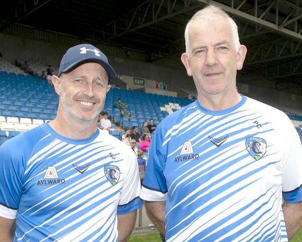 Rob Jones and Pat Collier	Photo: Denis Byrne