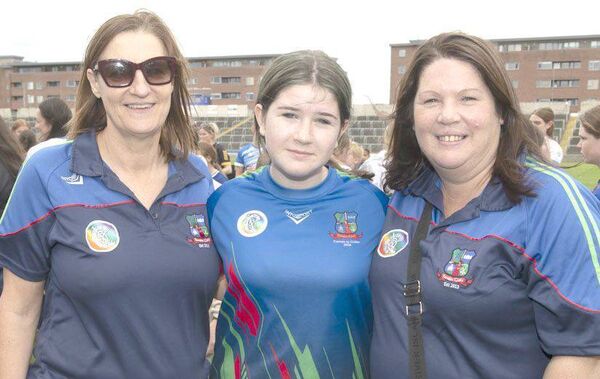 Margaret Garry, Ciara and Eileen Flanagan	Photo: Denis Byrne