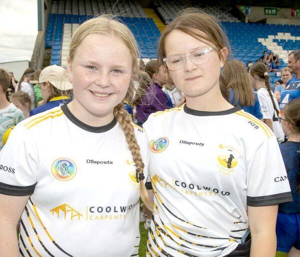 Rebecca Treacy and Saoirse O'Brien	Photo: Denis Byrne