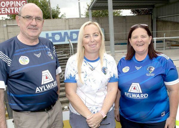 Martin O'Connor, Carmel Doheny and Ciara Carroll	Photo: Denis Byrne