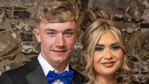 <p>Evan Stokes and Melissa Phelan off to the St Fergal’s College Rathdowney Debs Ball. Photo: Alf Harvey</p> <p>Evan Stokes and Melissa Phelan off to the St Fergal’s College Rathdowney Debs Ball. Photo: Alf Harvey</p>