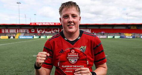 Buttimer scores four tries as Munster ease to win over Leinster