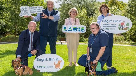 Dog poo fines to rise as new Laois campaign is launched