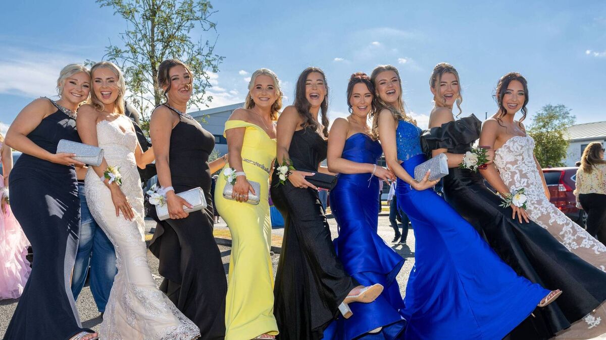 Stepping out in style for the Mountrath Debs