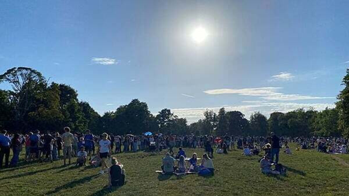 Live: Solar eclipse 2026 underway in Ireland