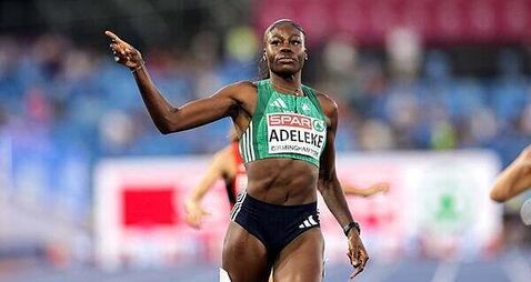 Rhasidat Adeleke into 200m final in European Athletics Championships