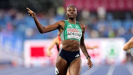 Rhasidat Adeleke into 200m final in European Athletics Championships