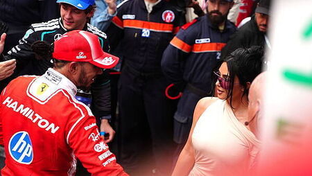 Lewis Hamilton makes relationship with Kim Kardashian Instagram official
