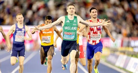 Strong Portlaoise connection to Mark English’s historic European gold 