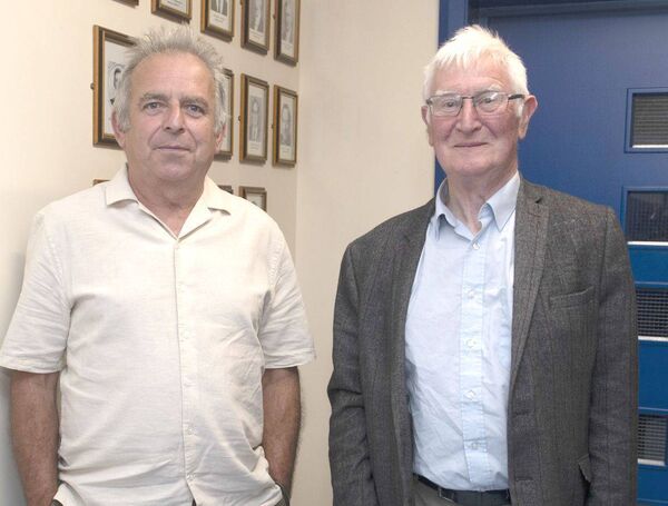 JJ Dempsey and Brian Mullaney 	 Photo: Denis Byrne