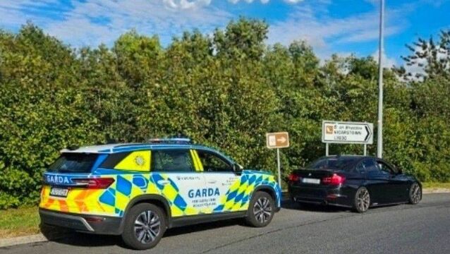 <p>The driver was arrested by gardaí. Photo: An Garda Síochána Laois-Offaly </p>