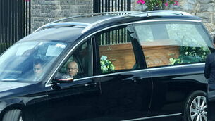‘Not the first time I’ve see him die’ – Jimmy Cricket’s son jokes at funeral ‘Not the first time I’ve see him die’ – Jimmy Cricket’s son jokes at funeral