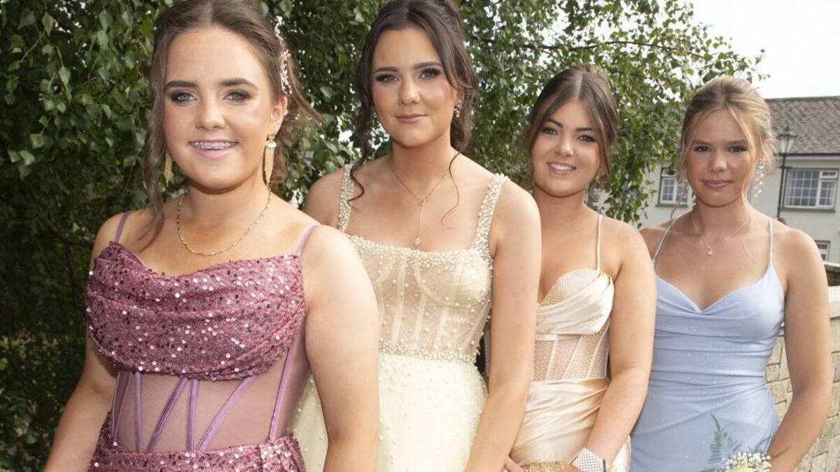 Clonaslee College debs are a class act