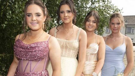 Clonaslee College debs are a class act