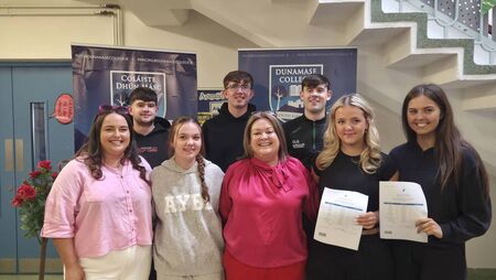 Leaving Cert 2026: A proud day for Dunamase College