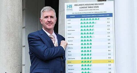 Louth on top as local authorities ranked on housing delivery