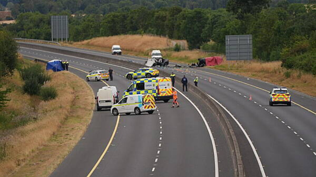 Family of sisters injured in M9 collision thank public for their ‘kindness’