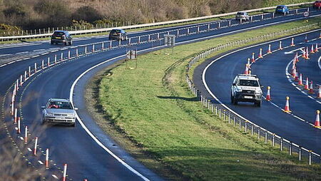Irish man charged after stolen taxi driven wrong way on dual carriageway in Wales