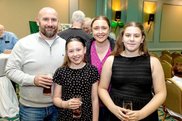 Mark, Jan, Miya and Lauren Farrell at the launch of The History of Portlaoise AFC 1966-2006 Photo: Alf Harvey Mark, Jan, Miya and Lauren Farrell at the launch of The History of Portlaoise AFC 1966-2006 Photo: Alf Harvey