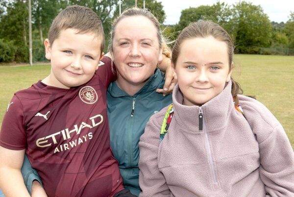 Michael and Sorcha Doran with Dianne Lawlor Michael and Sorcha Doran with Dianne Lawlor