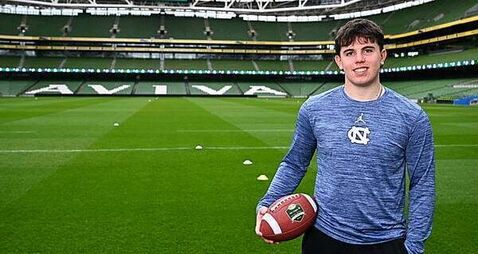 Down’s Adam McCann-Gibbs ready for college football debut at the Aviva