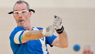 <p>Kevin Brennan (Laois) - Men's Golden Masters Leinster Wallball Champion 2026</p> <p>Kevin Brennan (Laois) - Men's Golden Masters Leinster Wallball Champion 2026</p>
