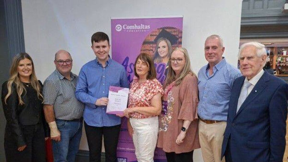 David is worthy recipient of Ashling Murphy Scholarship